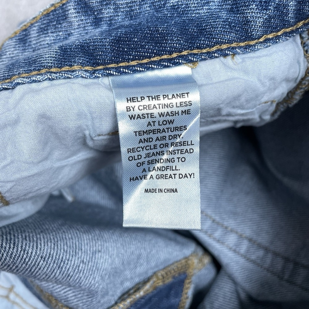 Pacsun Casey‎ Low Rise Baggy Jeans Womens 32x31 Blue Wide Leg Y2K Skater NEW - Picture 10 of 12